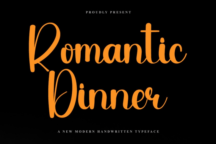 Romantic Dinner Font Download