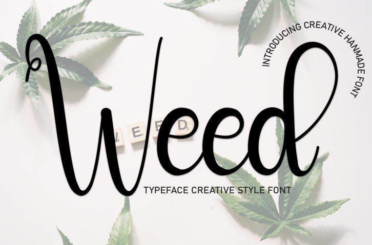 Weed Font Download