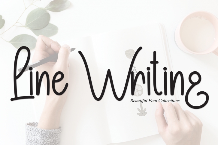 Line Writing Font Download