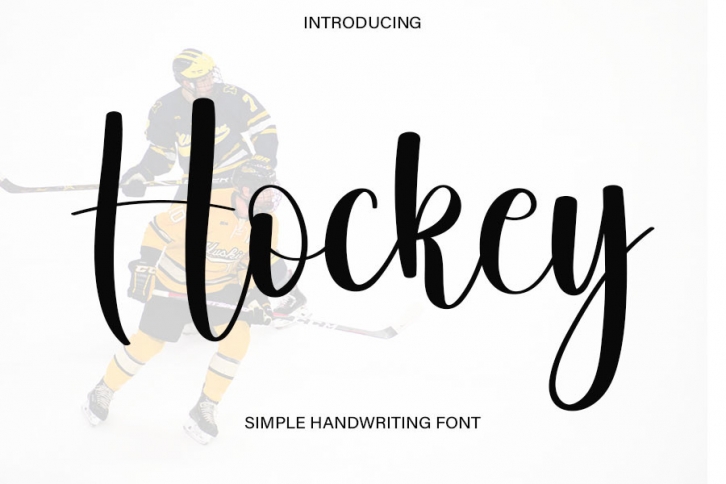 Hockey Font Download