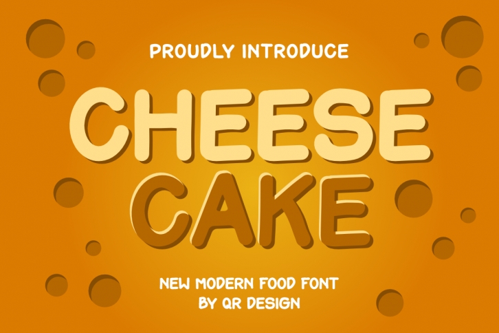 Cheese Cake Font Download