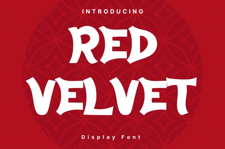 Red Velvet Font Download