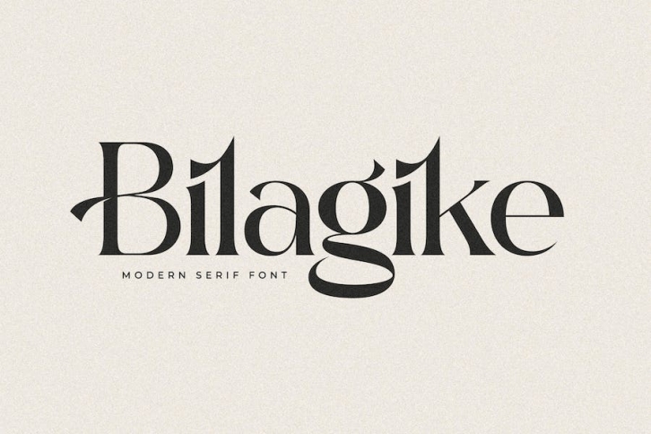 Bilagike Modern Serif Font Font Download
