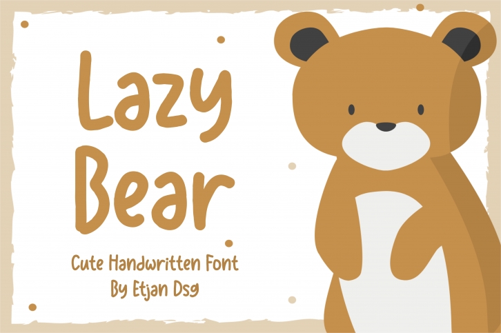 Lazy Bear Font Download