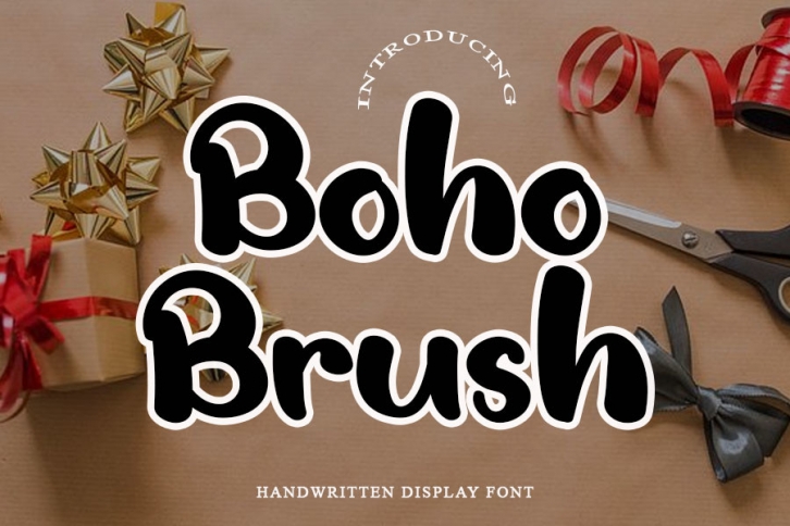 Boho Brush Font Download