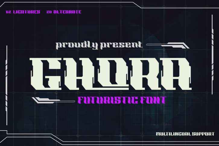GHORA trial Font Download