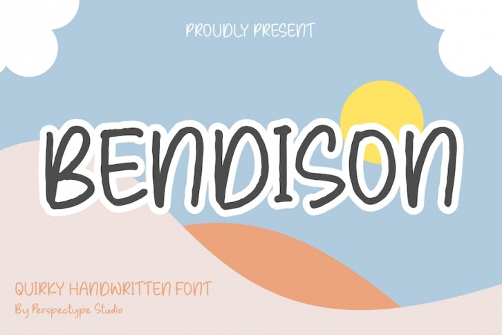 Bendison Quirky Handwritten Font Font Download