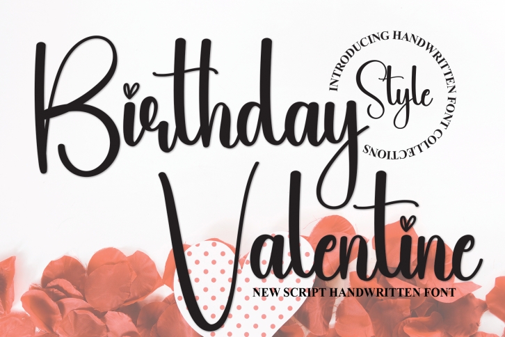 Birthday Valentine Font Download