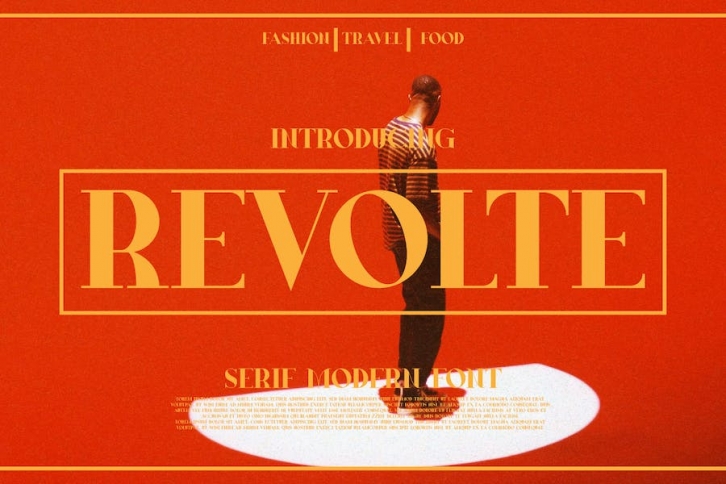 Revolte - Serif Font Font Download