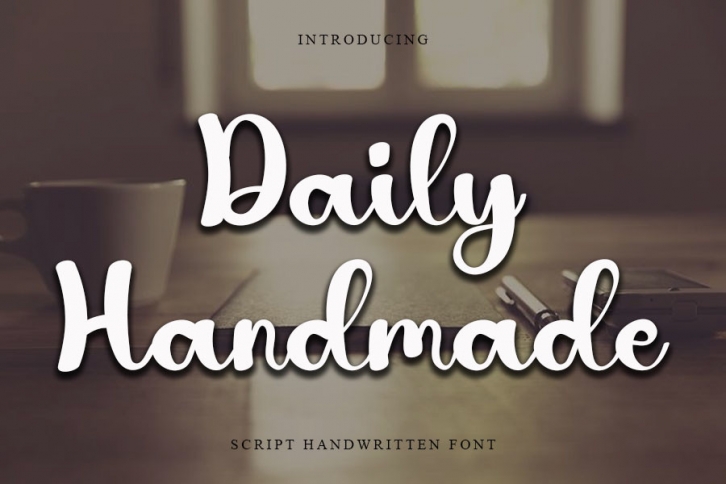 Daily Handmade Font Download