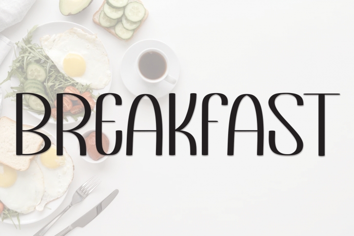 Breakfast Font Download