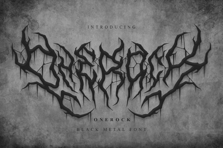 Onerock Font Download