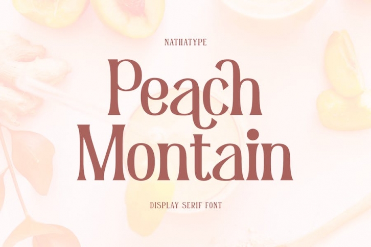 Peach Montain Font Download