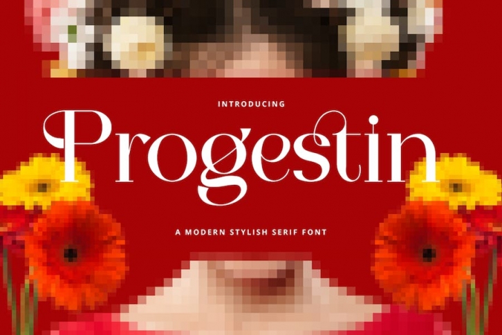 Progestin - Modern Stylish Font Download