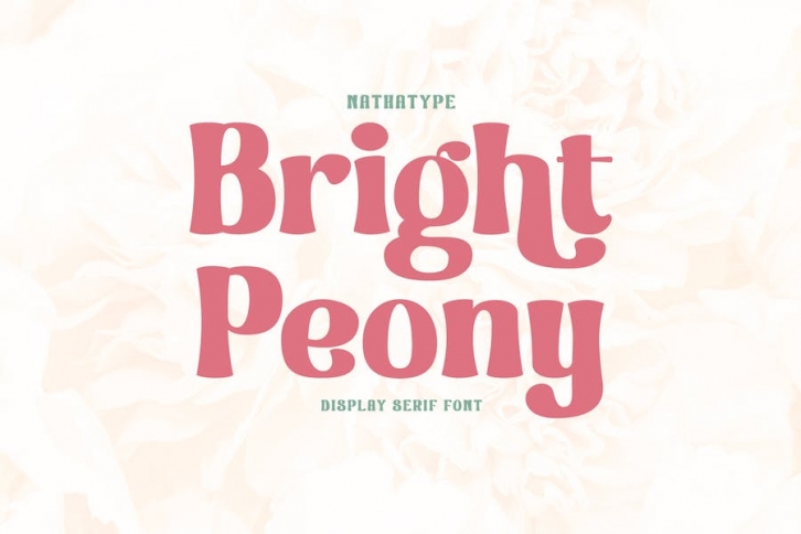 Bright Peony Font Download