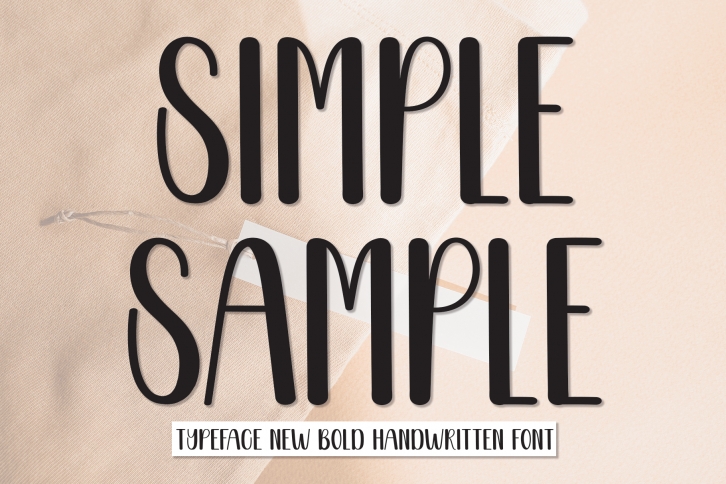 Simple Sample Font Download