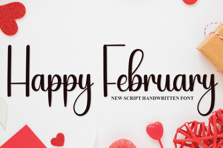 Happy February Font Download