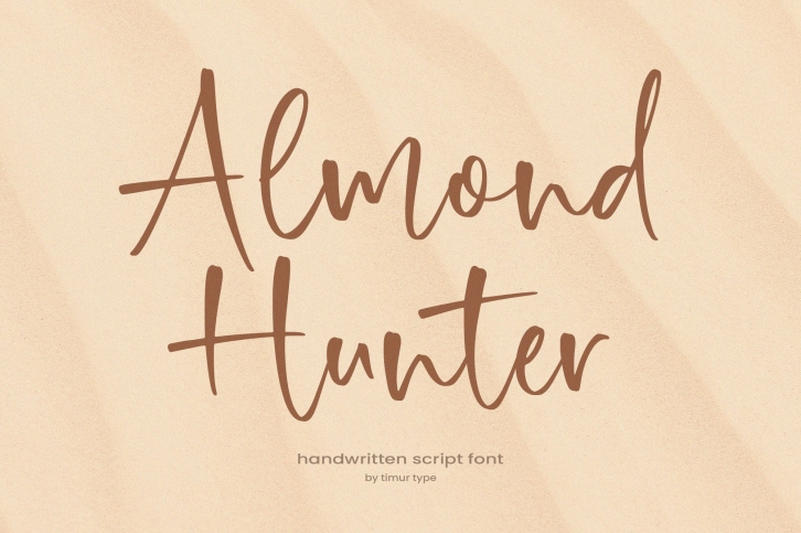 Almond Hunter Font Download