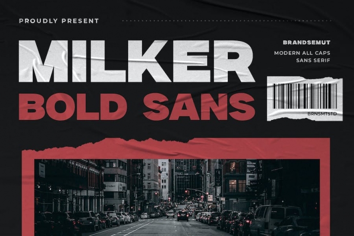 Milker // Bold Sans Serif Font Download