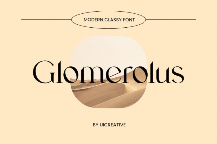 Glomerolus Modern Classy Serif Font Font Download