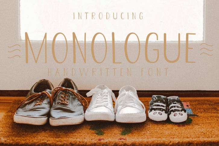 Monologue - Display Font Font Download