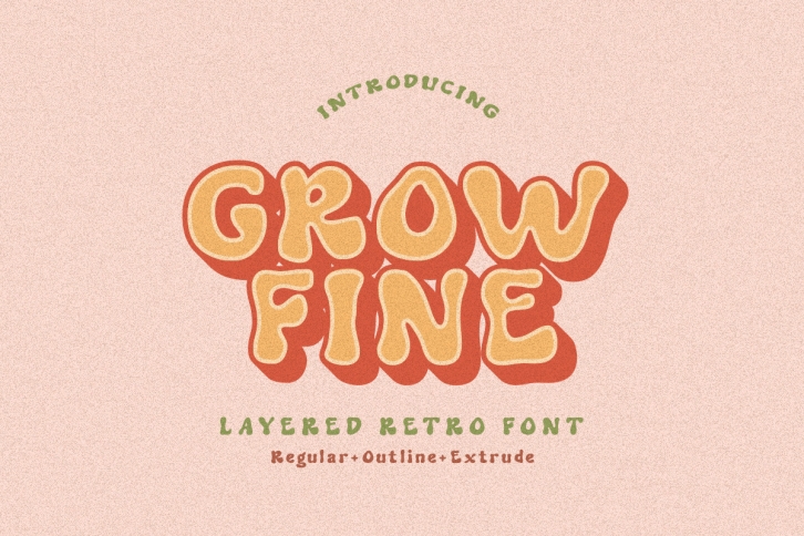 Grow Fine Font Download