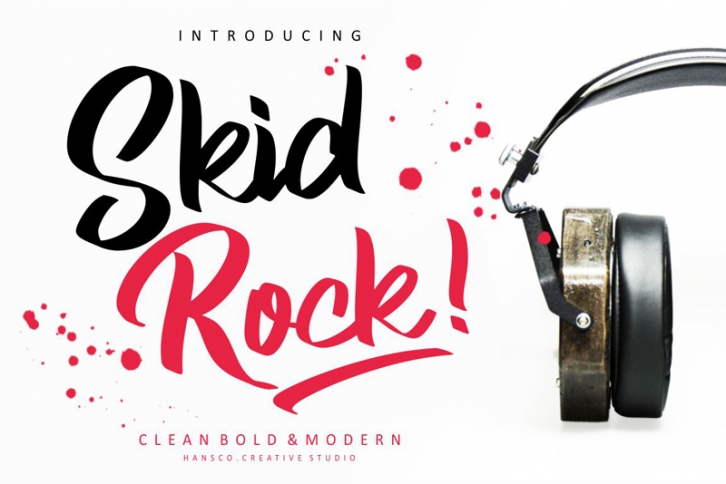 Skid Rock Font Download