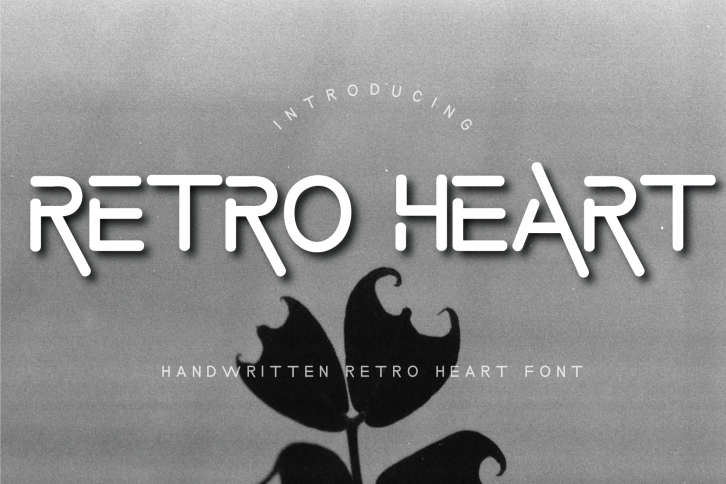 Retro Heart Font Download