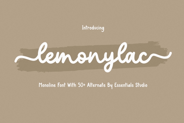 Lemonylac Font Download
