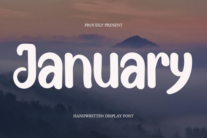 January Font Download