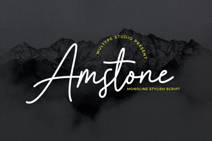 Amstone Font Download