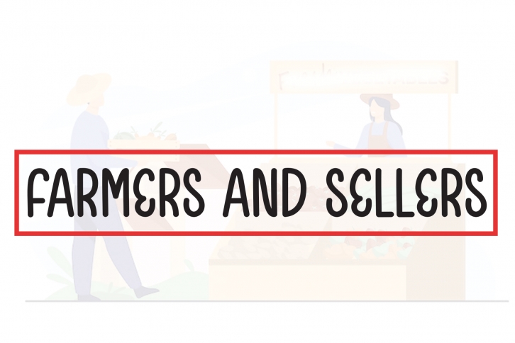 Farmers and Sellers Font Download