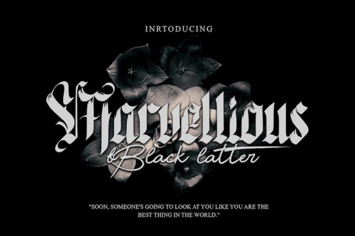 Marvellious - Blackletter Typeface Font Download