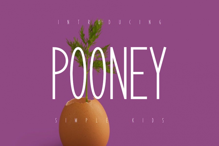Pooney Kids Font Download