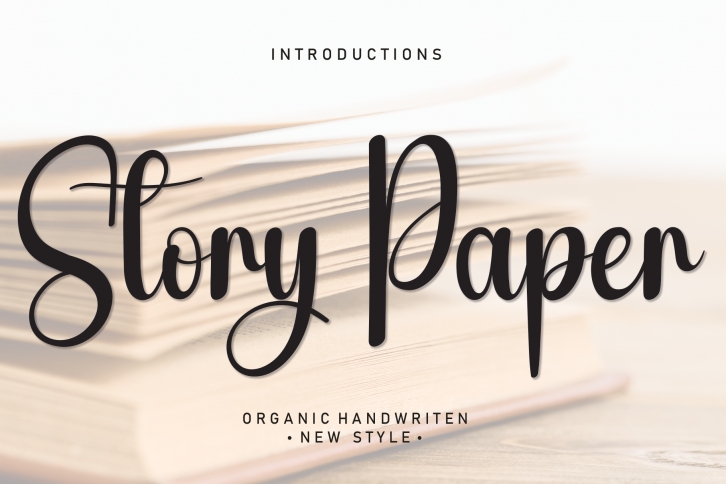 Story Paper Font Download