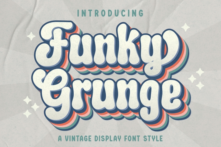Funky Grunge Font Download