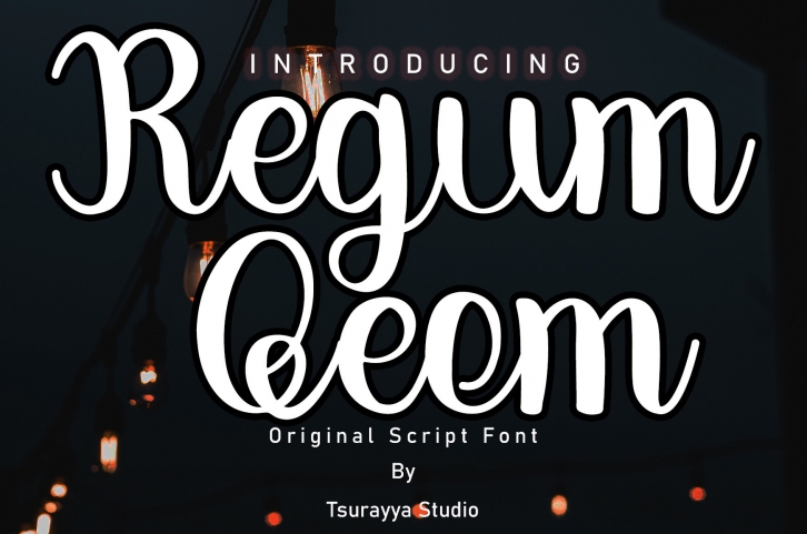 Regum Qeon Font Download