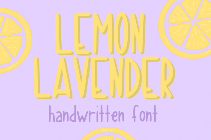 Lemon Lavender Font Download
