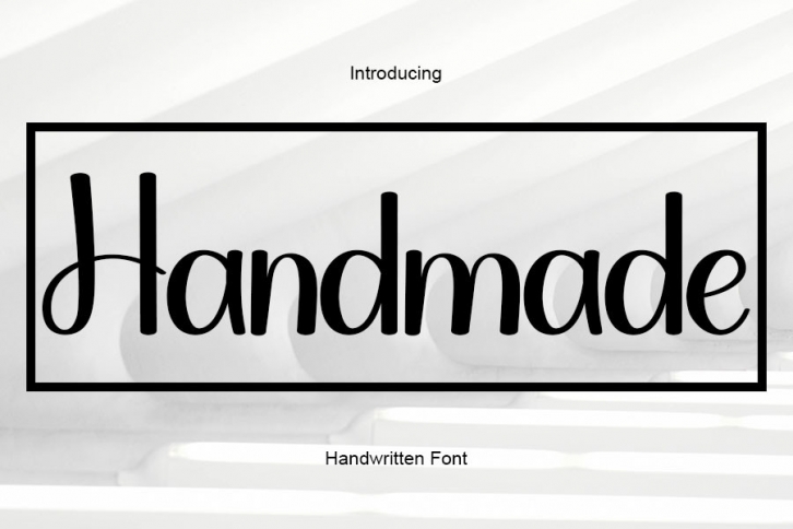 Handmade Font Download