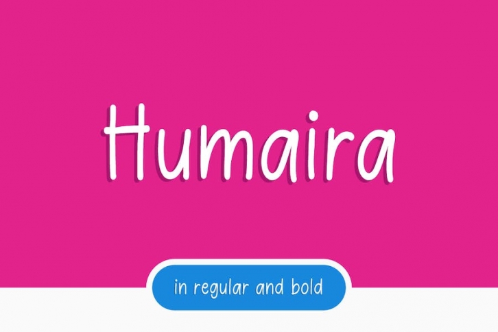 Humaira - Modern Sansserif Font Font Download