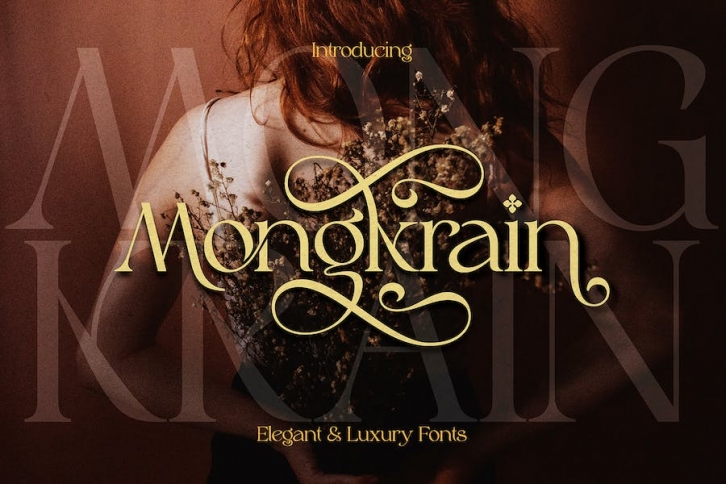 Mongkrain Elegant Luxury Font Font Download