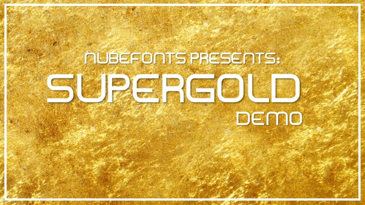 Supergold Font Download