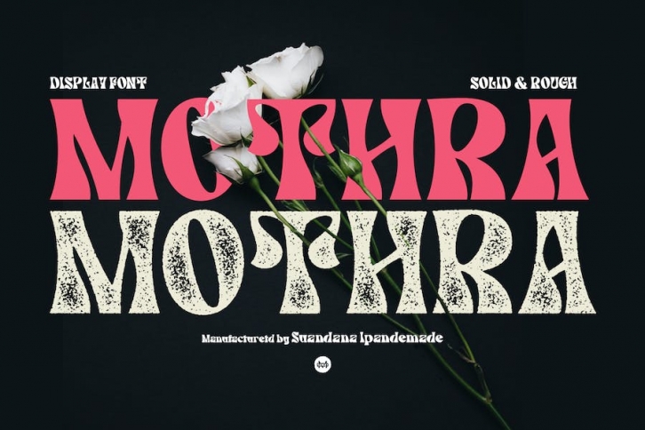 MOTHRA - Display Font Font Download