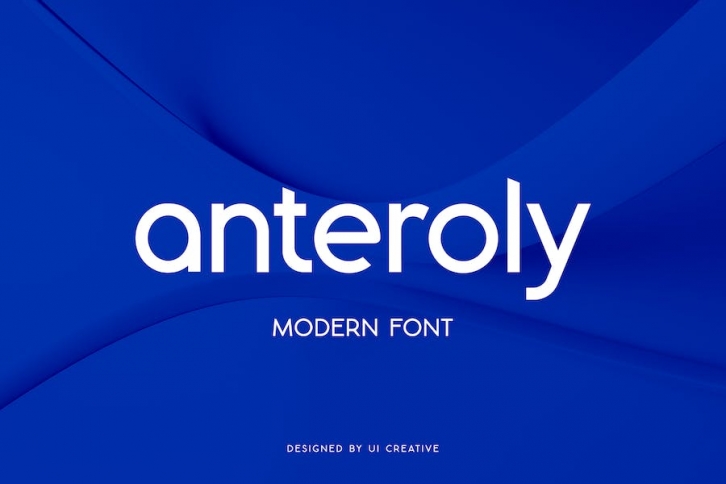 Anteroly Modern Sans Serif Font Font Download