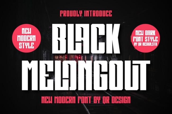 Black Melongout Font Download
