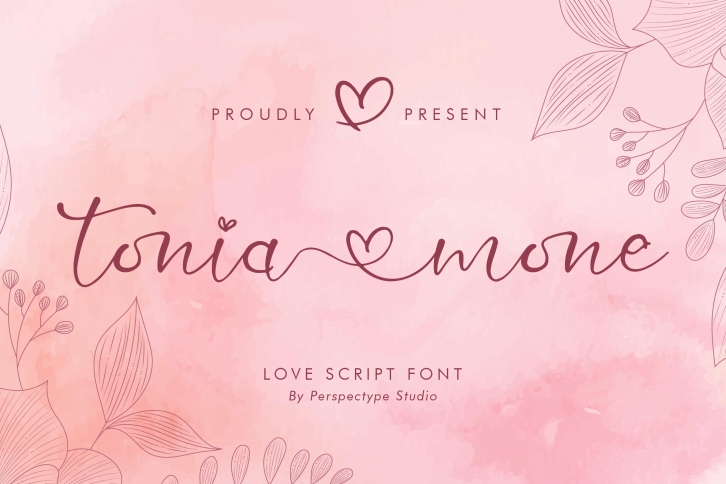 Tonia Mone Font Download