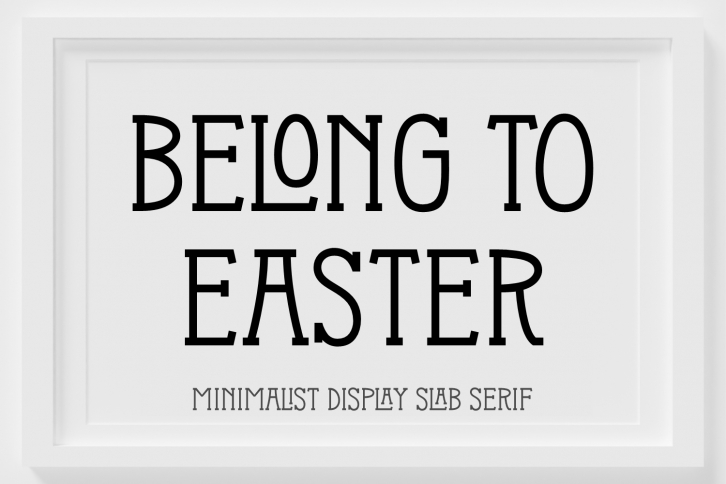 Belong to Easter Font Download