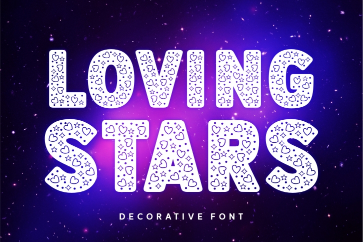 Loving Stars Font Download
