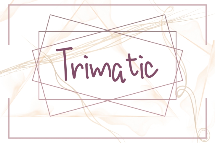 Trimatic Font Download