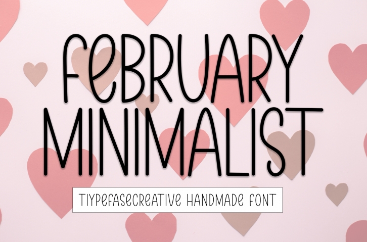 February Minimalist Font Download